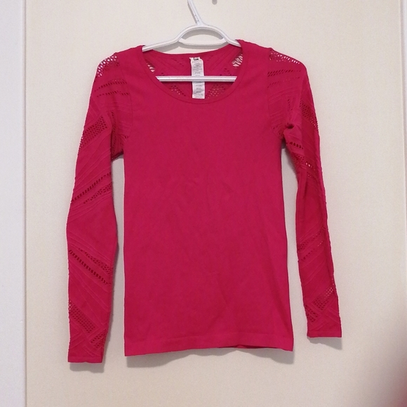 Fabletics seamless pink long sleeve - Picture 1 of 4